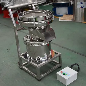 MO-Qdmdch Compact Electric TY0371 Vibrating Sieve Machine for Commercial Kitchen and Laboratory Powder Grading Sifter Machine thumbnail-4