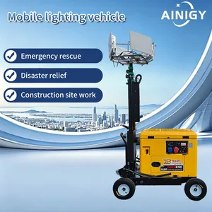 ANJ 6150B Electric Telescopic Lighting Tower thumbnail-1