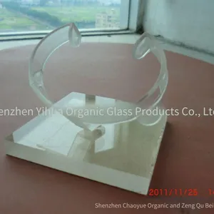 Shenzhen Watch Stand, Acrylic Watch Display Stand With c Ring, Wholesale and Customizable Acrylic Rotating Watch Display Stand thumbnail-2