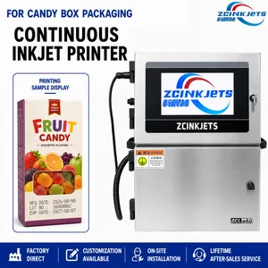 ZCINKJETS Candy Carton Coding Machine for High-Speed Packaging Lines thumbnail-1