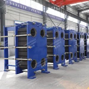 High Energy Efficiency 304 Stainless Steel Plate Heat Exchanger, 1.0MPa, 150°C for Industry Heat Recovery thumbnail-5