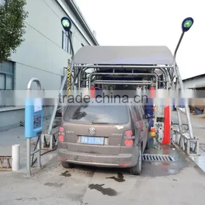 12Brushes Tunnel, Brush Car Wash, Tunnel Car Wash Equipment GT-R800 49000USD 12Brushes Wheel Wash Chassis Washing Polish thumbnail-1