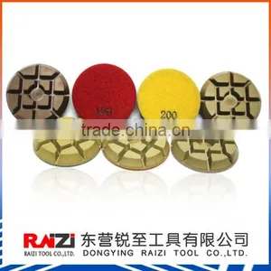 High Gloss Diamond Concrete Floor Resin Polishing Pad thumbnail-1