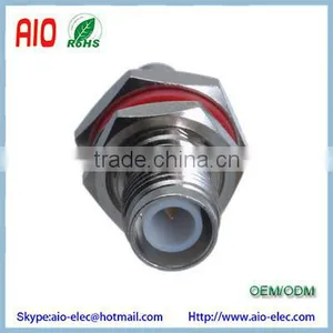 Reverse Polarity TNC Female Bulkhead Crimp Connector for RG58 RG14 LMR-195 thumbnail-3