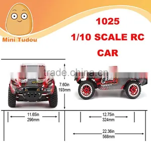 1/10 SCALE Waterproof 4WD 2.4GHZ RC Car LEMO HIGH SPEED RC TRUCK thumbnail-4
