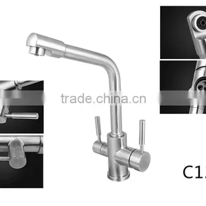 3 Ways Stainless Steel Kitchen Faucet thumbnail-1