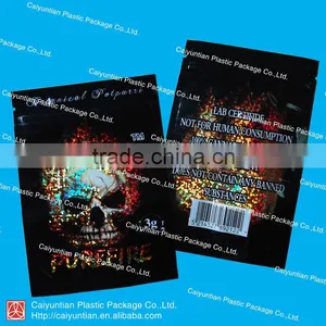Shinning Laminated Aluminum Foil Packaging Bag With Zipper thumbnail-1