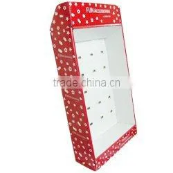Corrugated Hooks Display Shelf thumbnail-1