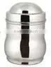 Stainless Steel BELLY CANISTER thumbnail-1