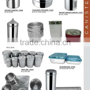 Stainless Steel Spice Jar / Tin / Canister thumbnail-1