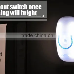 Wireless EU Plug Auto PIR Motion LED Human Sensor Night Light thumbnail-5