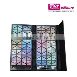 Fashion Lace Packaging Unique Finsh Shape 128 Color Eyeshadow Palette thumbnail-1