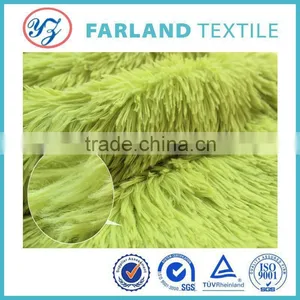 100% Polyester Fabric Roll With High Quality Plain Pattern Long Pile thumbnail-3