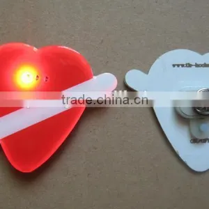 Multi Color Light Badge, Customized LED Light Glow Badge, Decorative Bright Light Pin thumbnail-1
