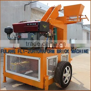FL1-20 Manual Machinery Manufacture Compressed Earth Brick Making Machinery for Small Businesses for Africa Market thumbnail-4