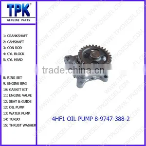 4HF1 OIL PUMP 8-9747-388-2 897473882 thumbnail-1