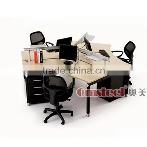 120 Degree Office Workstation For Team Work thumbnail-3