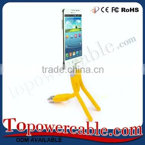 Very Short Stand Function Mobile Phone Charger Micro Usb Cable Wholesale Online thumbnail-1