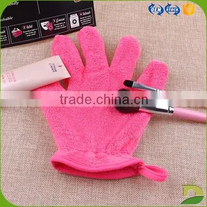 Makeup Cleaning Microfiber Removable Finger Gloves thumbnail-2