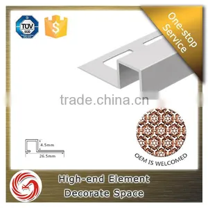 Customized Straight Aluminum Corner Tile Trim for Ceramic Edge thumbnail-2
