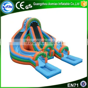 Summer Entertainment Kids Water Slide Airtech Inflatable Water Slip n Slide Supplier's Choice thumbnail-2