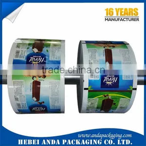 Antistatic Aluminum Foil Laminated Roll Film for Ice Cream Packaging/Gravure Printing Laminated Film for Ice Popsicle Packaging thumbnail-1
