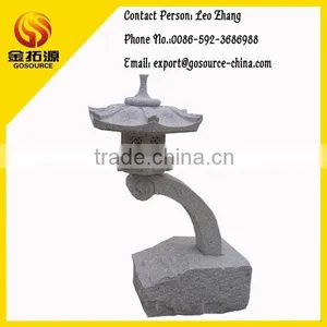 RANKEI Garden Stone Lantern Japanese thumbnail-1