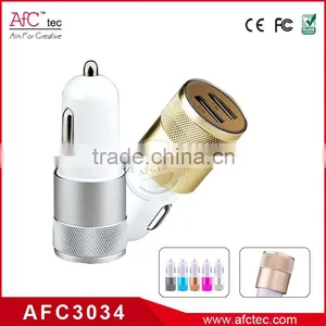 Abs Aluminum Cheapest Price Best in Car Micro Dual Usb Charger thumbnail-1