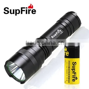 10W XML T6 Led Rechargeable Railway Torch thumbnail-1