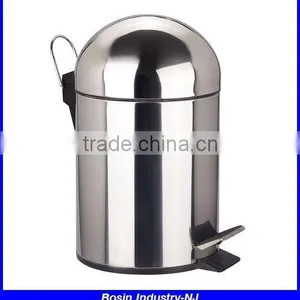 Foot Pedal Stainless Steel Waste Bin thumbnail-5