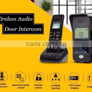 Remote Unlock 2.4GHz Digital Wireless Audio Intercom Door Phone thumbnail-3