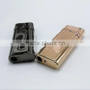 Swan Butterfly Design Metal Electronic Gas Flame Butane Jet Torch Lighter thumbnail-4