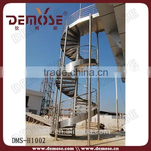 Tread India Spiral Railing Metal Outdoor Stairs thumbnail-3