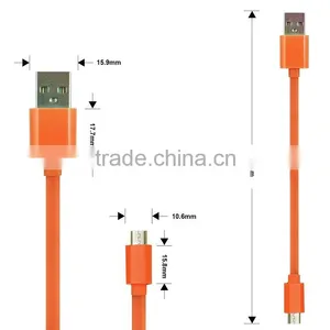 Durable TPE Material Fast Charging Double Usb Cable thumbnail-4