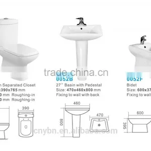China Supplier Sanitary Ware Ceramic Bathroom Sets Two Piece Toilet thumbnail-3