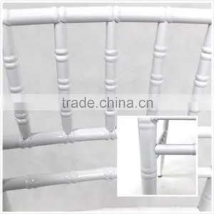 2016 Wholesale White Aluminium Wedding Tiffany Chair thumbnail-3