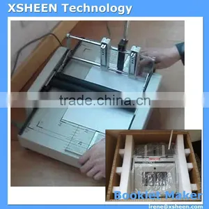 35) a3 Booklet Making Machine, Manual Stapler Machine thumbnail-1