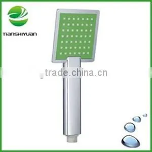 Rainfall Shower Head Corner Bath Showers Green Colour Square Hand Shower thumbnail-1