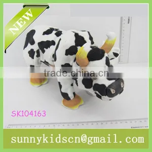 2014 HOT Selling Plush Dairy Cow Toys Stuffed Plush Toy With Power-driven Toys thumbnail-1