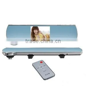 Remote Control Operation Mirror Car Dvr thumbnail-1