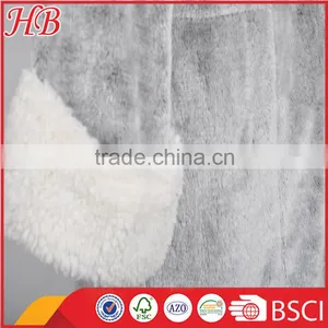 High Quality Flannel Fleece Zip Bathrobe thumbnail-4