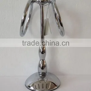 Direct Marketing Factory Standing 304 Stainless Steel Chrome Platting Towel RingTowel Hanger thumbnail-1