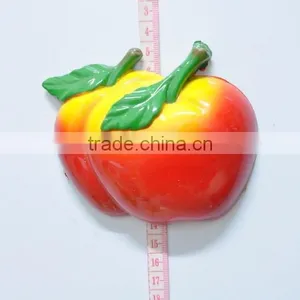 Apples Pears Orange Strawberrys Cute Shape Fruits and Vegetables and Colorful Promotion Fridge Magnets, Magnetic thumbnail-5