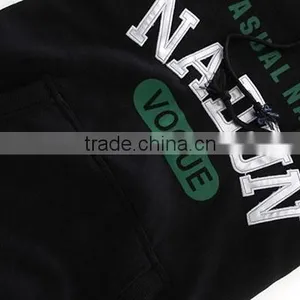 The New Large Size Men's Fleece Spot Round Collar for Youth Popular Hoodies thumbnail-5