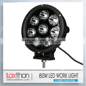 Emark RoHS Round Shape High Power 7 Inch 80W Led Driving Light Quality Choice thumbnail-1