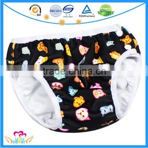 Baby Side Snap Swim Diapers Cloth Infant Swim Nappies thumbnail-4