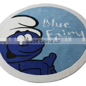 The Smurfs Cartoon Children Carpet YB-A036 thumbnail-1