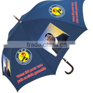 Auto Open J Hand Golf Umbrella for Chad Campaign thumbnail-2