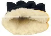 Leather Gloves; Winter Gloves; Cow Split Leather Gloves thumbnail-1