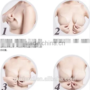 Romantic Design Strapless Sexy Girl Lace Bra for Wedding thumbnail-5